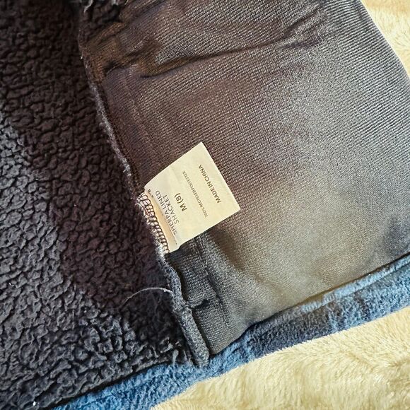 Member's Mark Shacket Boy’s Snapped Closure Fleece Sherpa Lined Size 8 - Picture 4 of 6